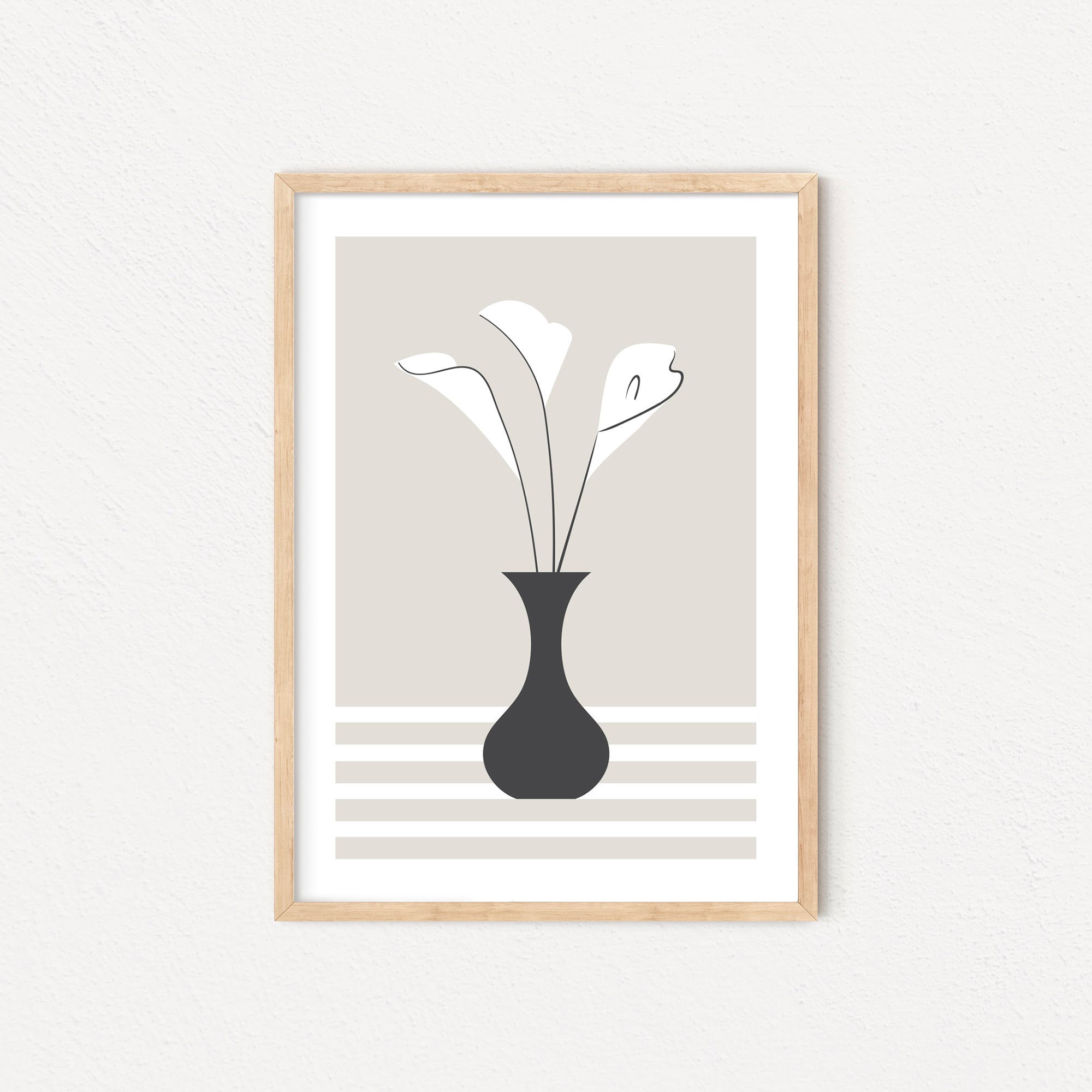 calla lilies art print Elemente Design