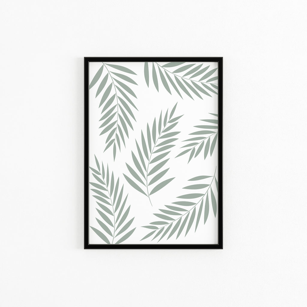 Palm leaves poster Elemente Design 