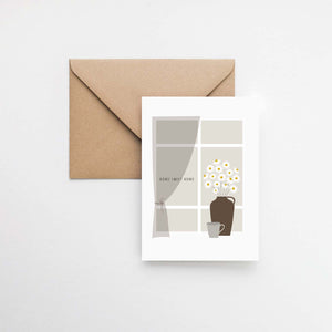home sweet home greeting card elemente design 
