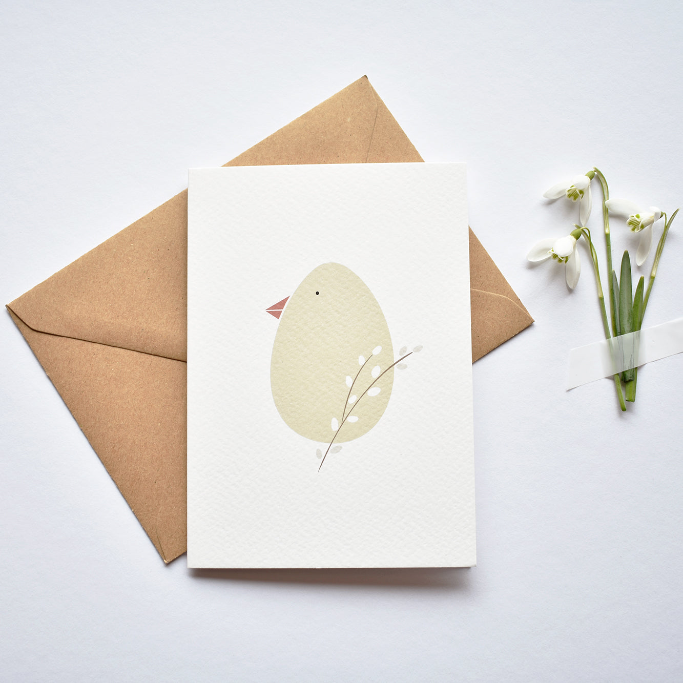 Easter chicken egg greeting card Elemente Design